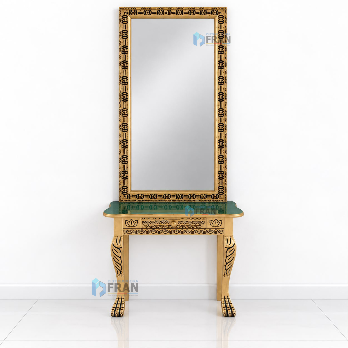 Juego de Mesa Consola con Espejo