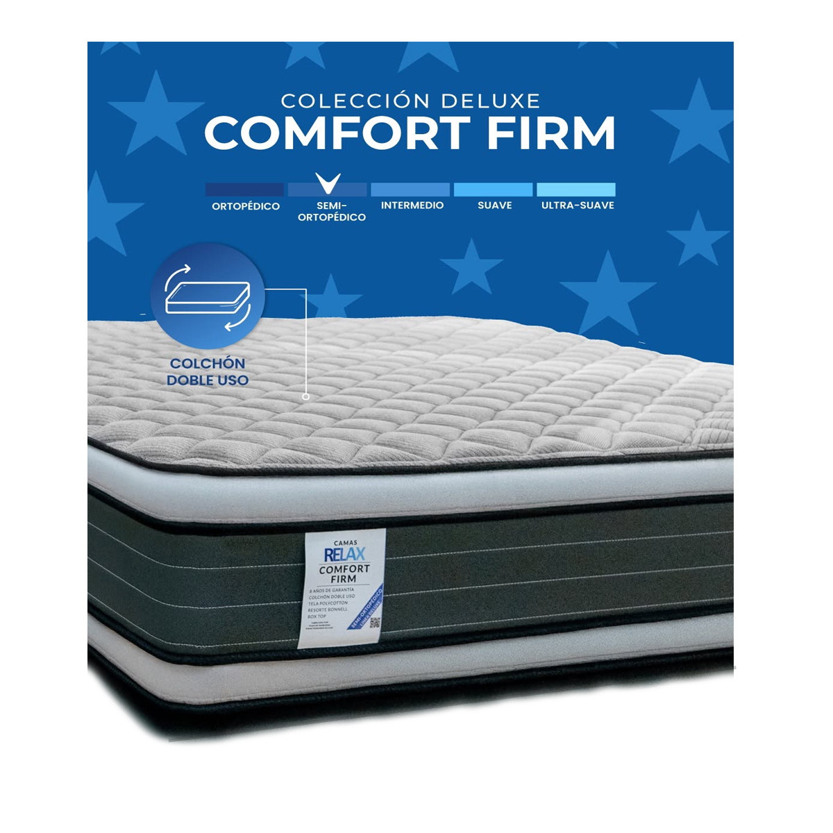 Colchon King Size ComforFirm Box Top 